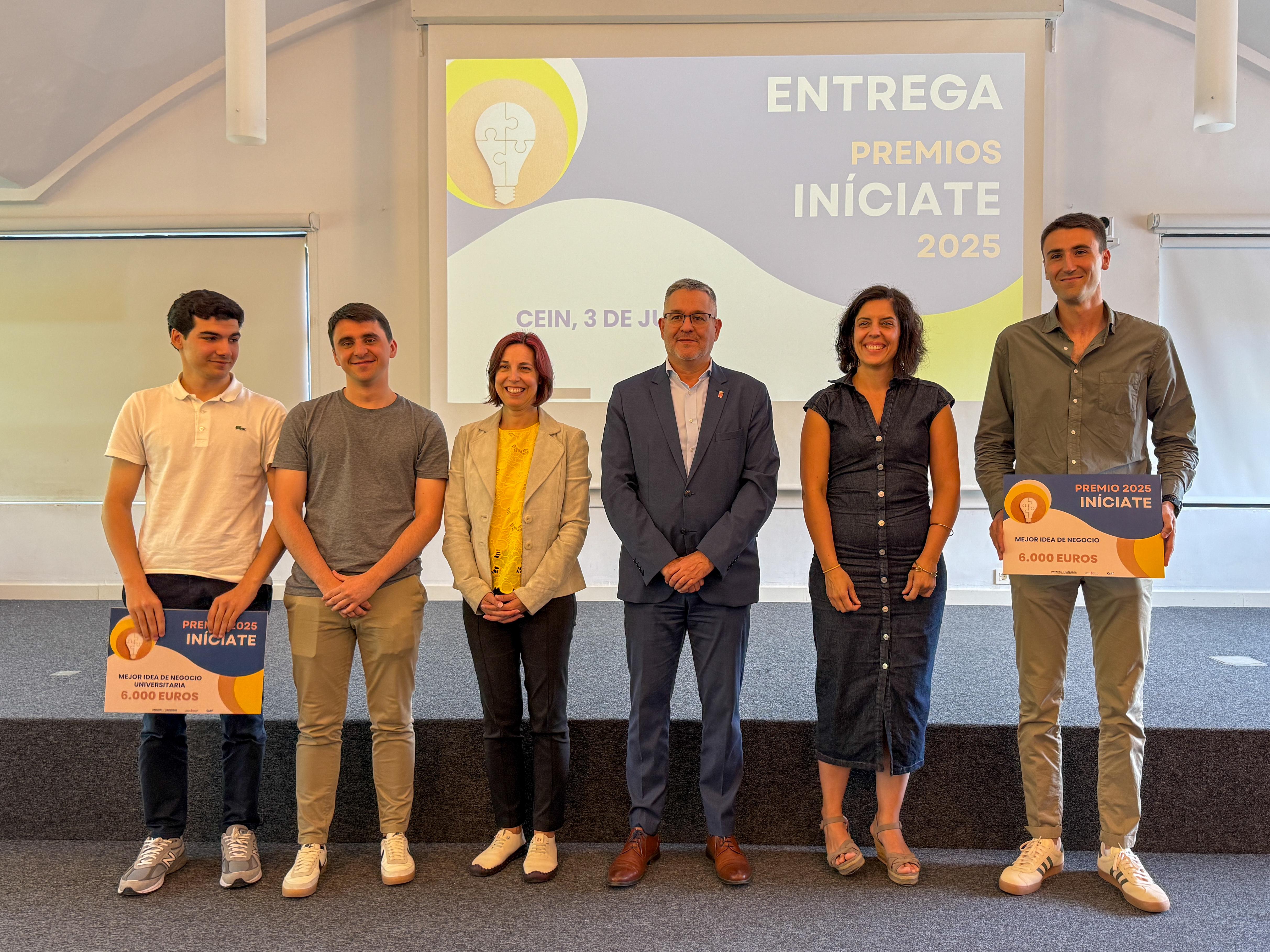 Proyectos premiados Iníciate 2025