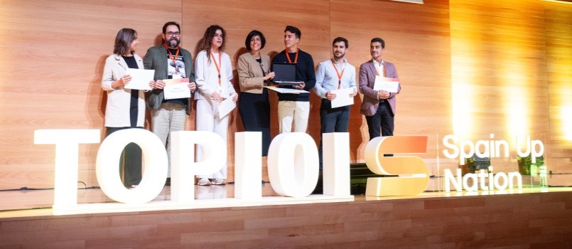 La empresa Uraphex by Urtech Water, reconocida como la startup con más impacto social y/o medioambiental de Navarra en los premios "TOP101 Spain Up Nation"