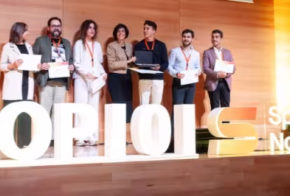 La empresa Uraphex by Urtech Water, reconocida como la startup con más impacto social y/o medioambiental de Navarra en los premios "TOP101 Spain Up Nation"