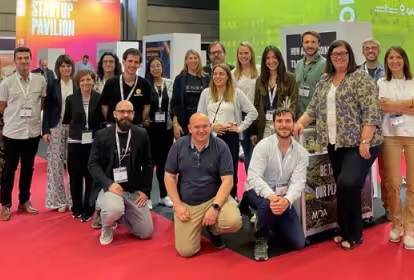 Una decena de startups navarras participan en el evento internacional ‘Food 4 Future’ en el stand promovido por Desarrollo Económico