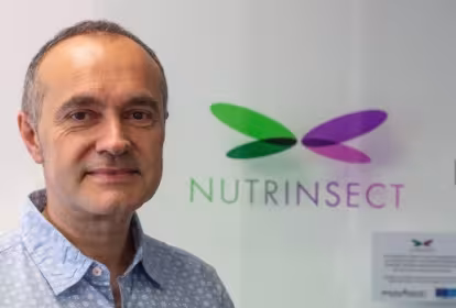 “Nuestro proyecto pasa por abrir una planta de producción de insectos aquí, en Navarra”